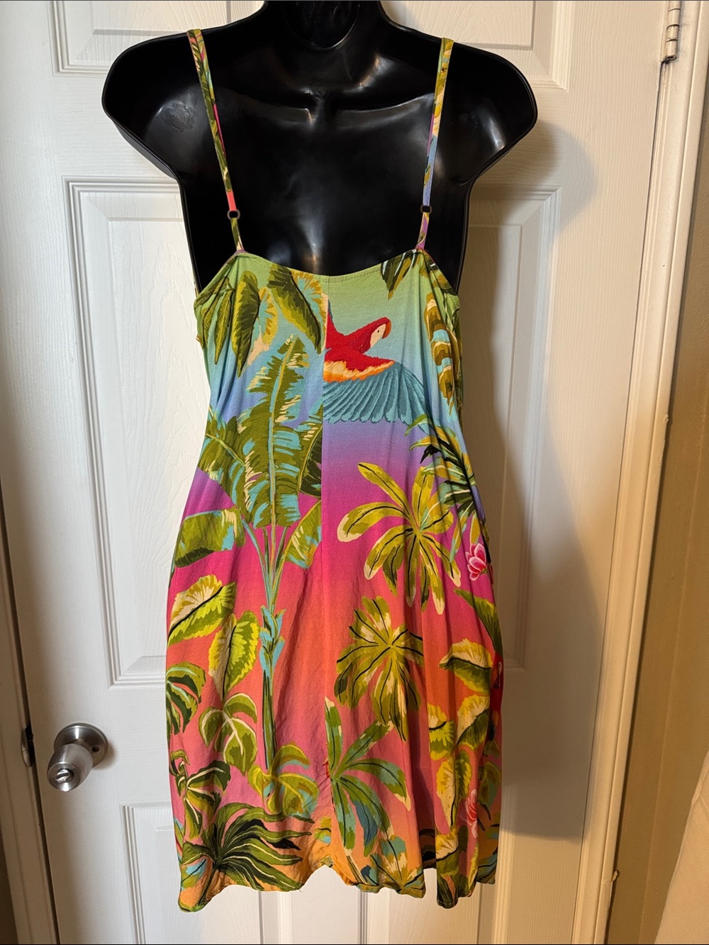 FARM Rio Tropical Wrap Sundress/Beach Cover-Up in Multi-Color - Picture 3 of 7